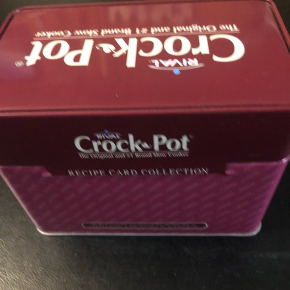 Rival Crock Pot Recipes and Tin Holder - Picture 2 of 5